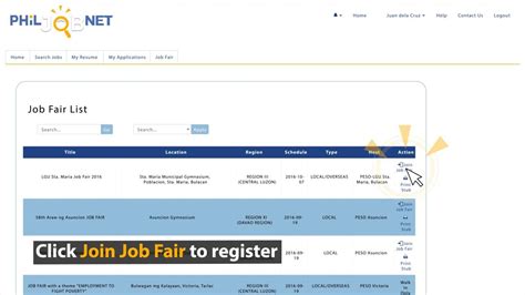 philjobnet job fair.
